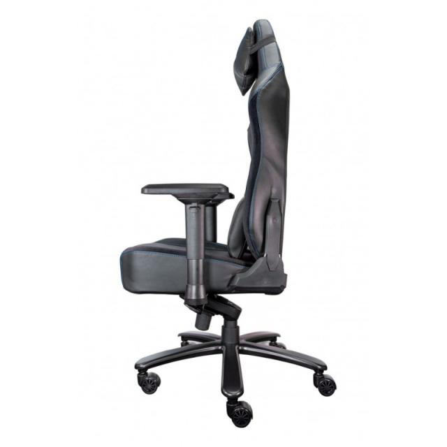TALIUS - MAMUT Silla para videojuegos universal Asiento acolchado Negro, Azul