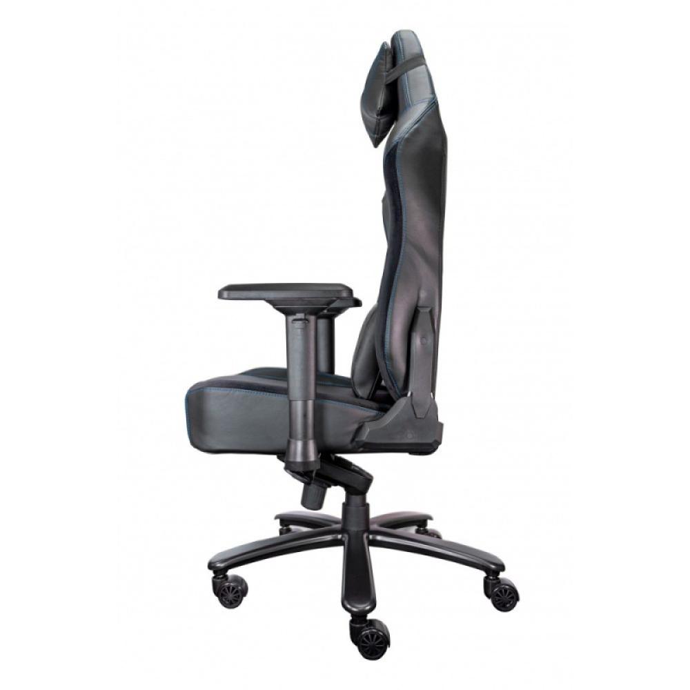 TALIUS - MAMUT Silla para videojuegos universal Asiento acolchado Negro, Azul