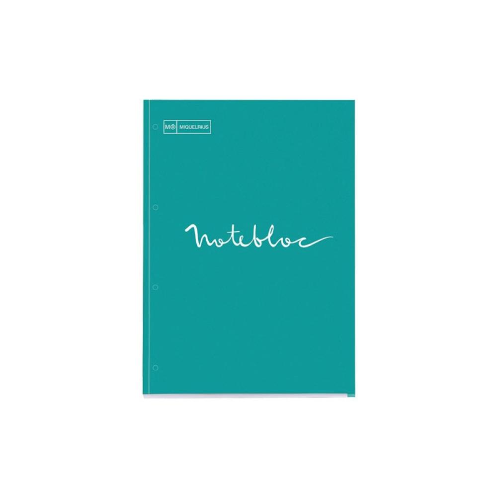 Miquelrius - BLOC NB 1 MIQUEL RIUS 5X5 A4 80H EMOTIONS TURQ