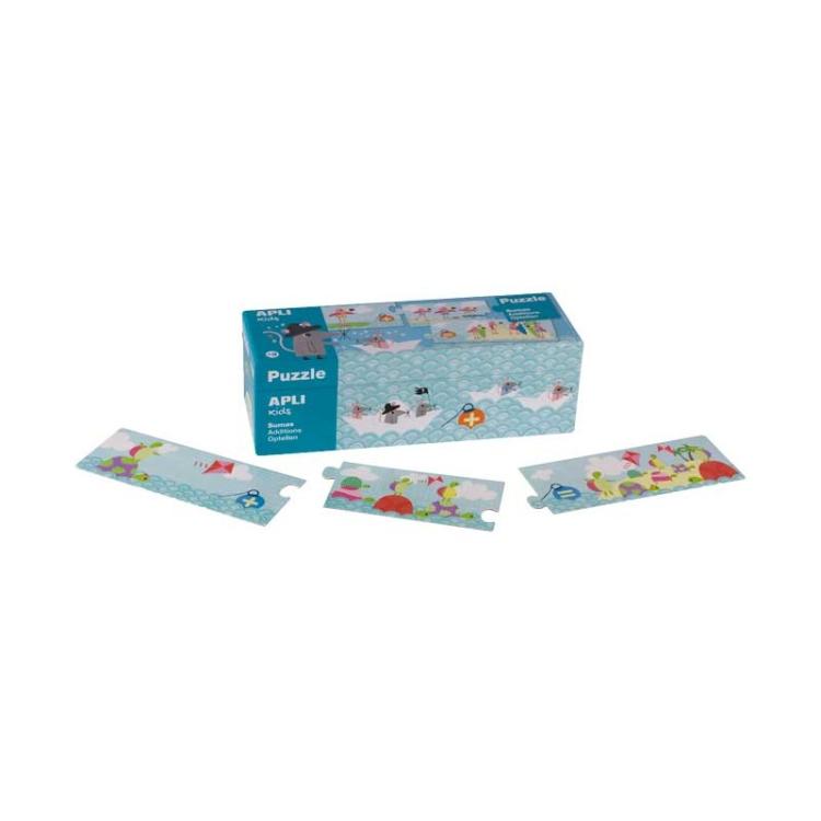 APLI - C. PUZZLE APLI 30 PZ. SUMAS NAUFRAGOS 14771