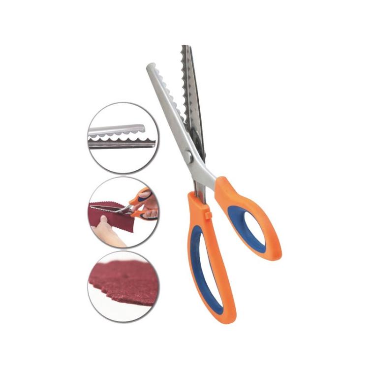 FAIBO - TIJERAS DENTADAS FAIBO FIELTRO 24CM 7640B-5 ONDAS