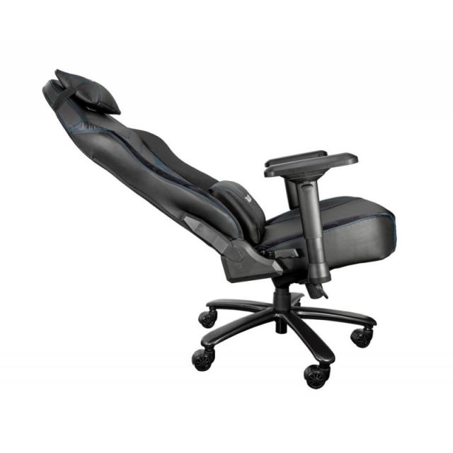 TALIUS - MAMUT Silla para videojuegos universal Asiento acolchado Negro, Azul
