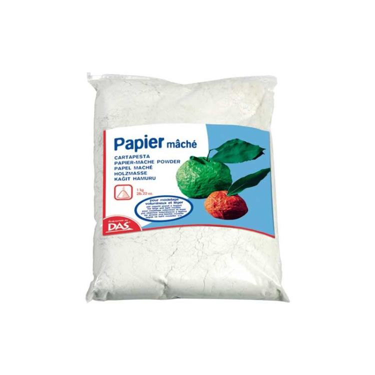 DAS - BOLSA PASTA MADERA DAS PAPEL MACHE 1KG