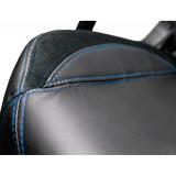 TALIUS - MAMUT Silla para videojuegos universal Asiento acolchado Negro, Azul