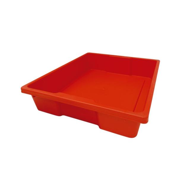 FAIBO - CAJON BAJO S/TAPA 37X31X7.3CM ROJO PP FAIBO 887-03