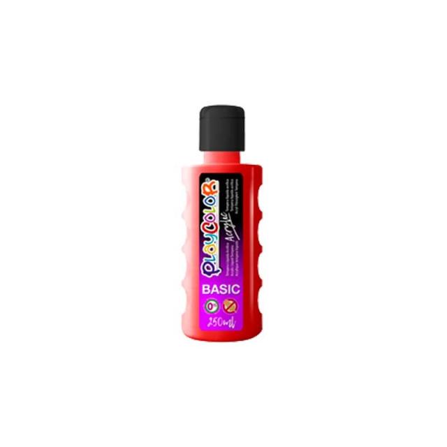 Playcolor - BOTE PINTURA PLAYCOLOR ACRYLIC 250ML ROJO
