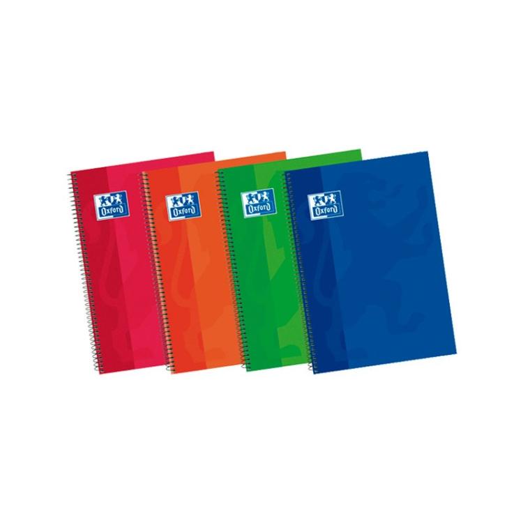 Oxford - CUAD. OXFORD T.EXTRADURA 4º 80H HZTL STDO - Pack de 5 unidades