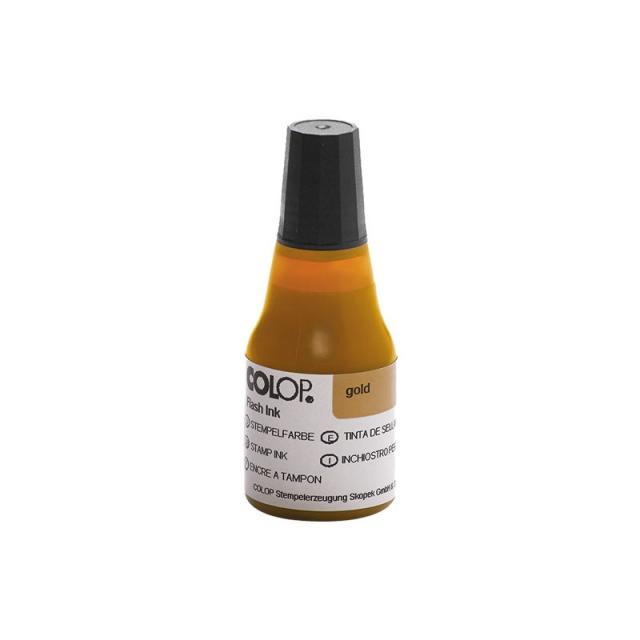 Colop - BOTE TINTA COLOP FLASH EOS 25ML ORO