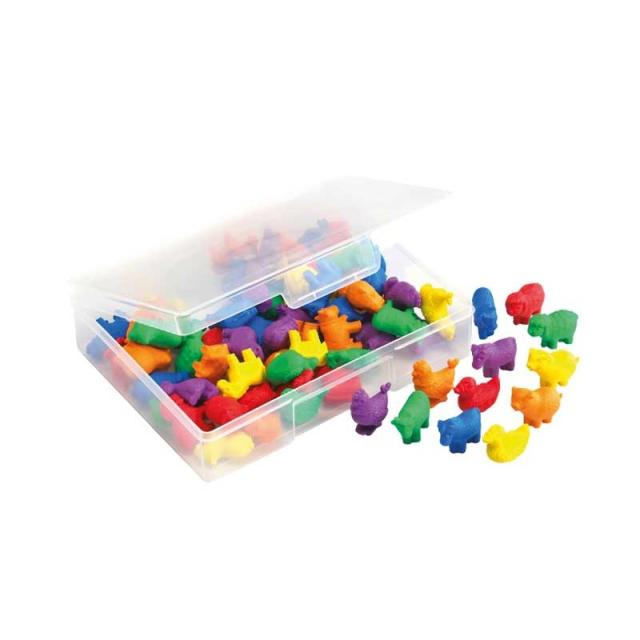 Henbea - SET 72 FIGURAS HENBEA GRANJA EE13200C