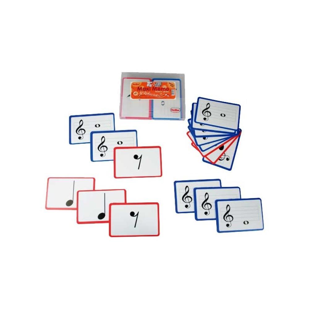 Henbea - SET 30 TARJETAS MUSICALES MAXI MEMO HENBEA 980