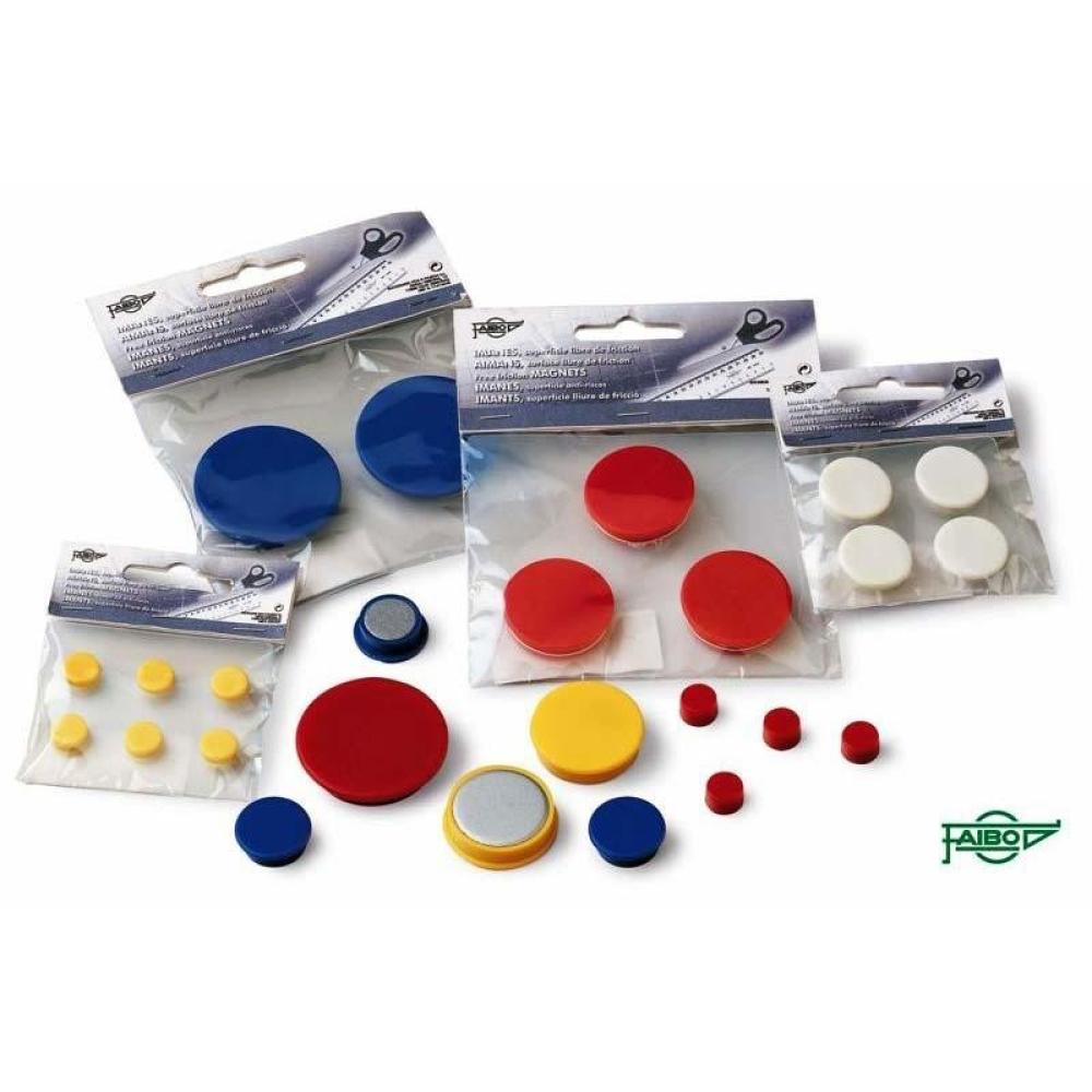 FAIBO - BOLSA 20 IMANES FAIBO 10MM BLANCO 56-10-01
