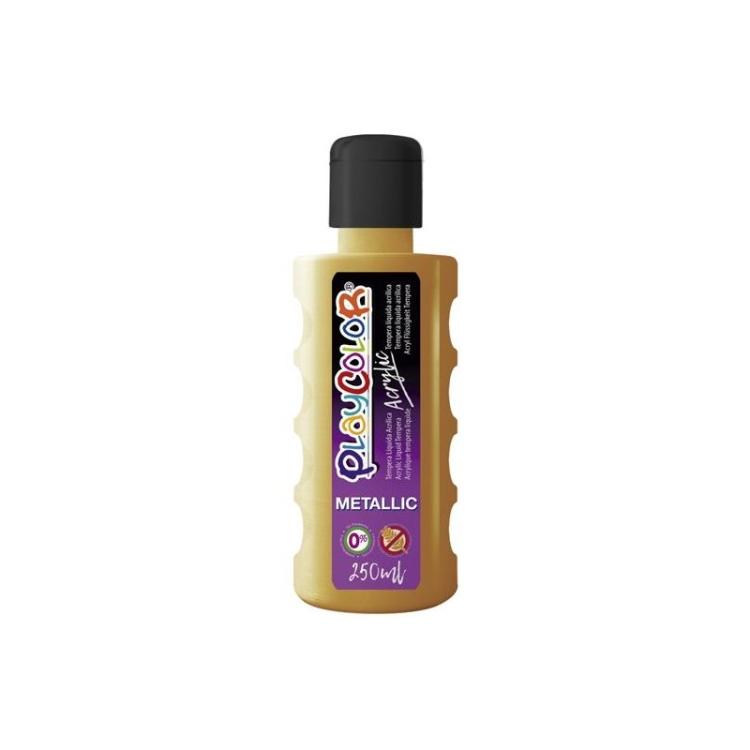 Playcolor - BOTE PINTURA PLAYCOLOR ACRYLIC 250ML ORO