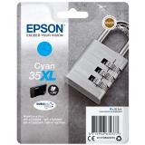 Epson - Padlock Singlepack Cyan 35XL DURABrite Ultra Ink