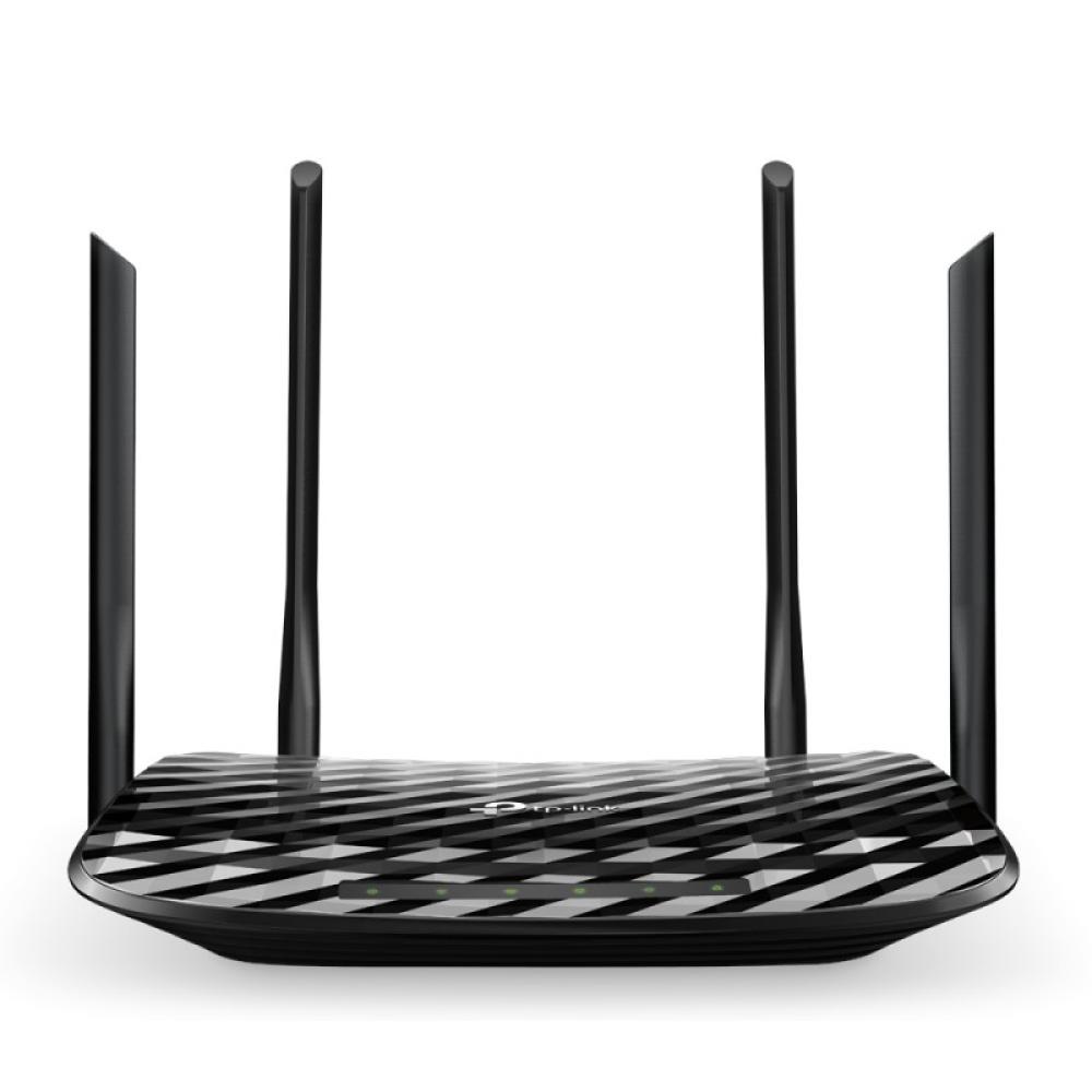 TP-Link - Archer C6 router inalámbrico Ethernet rápido Doble banda (2,4 GHz / 5 GHz) Blanco