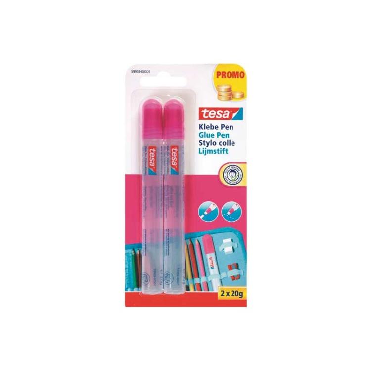 TESA - BL. 2 LAPIZ COLA LIQUIDA TESA 20GR STDO