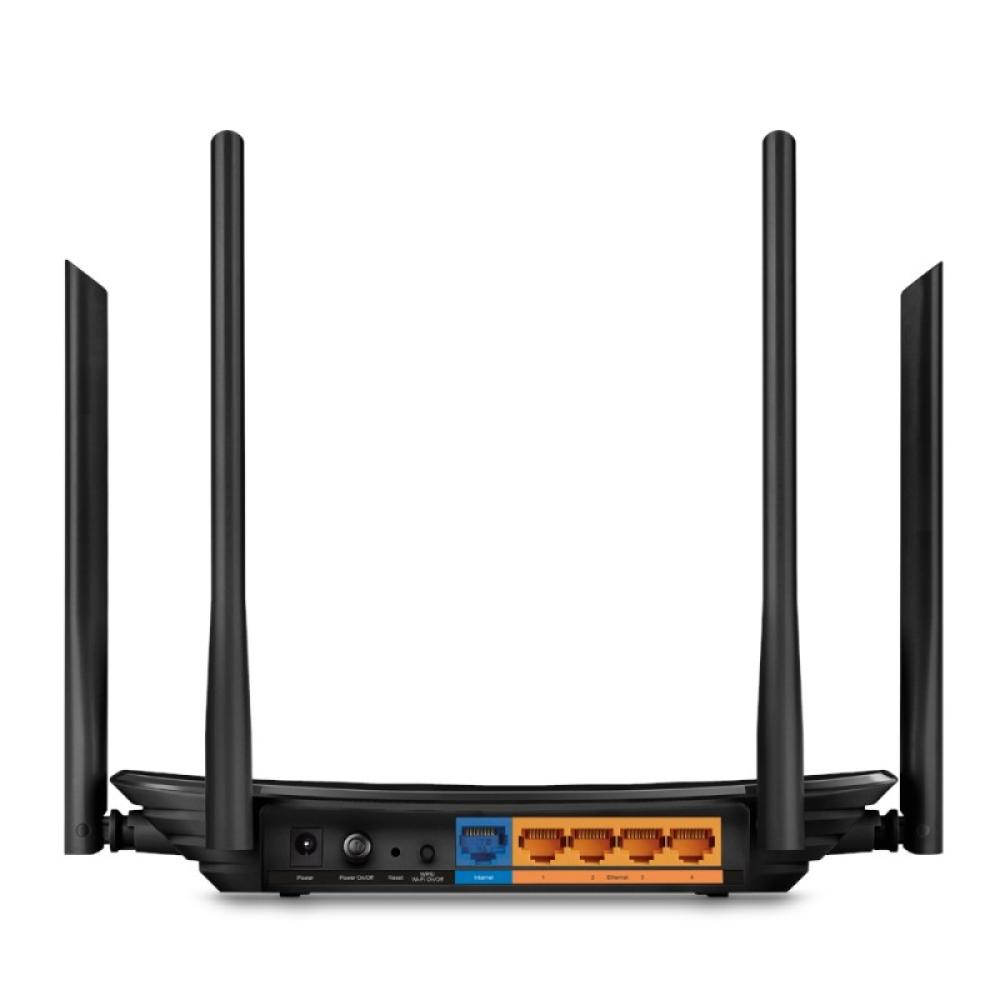 TP-Link - Archer C6 router inalámbrico Ethernet rápido Doble banda (2,4 GHz / 5 GHz) Blanco