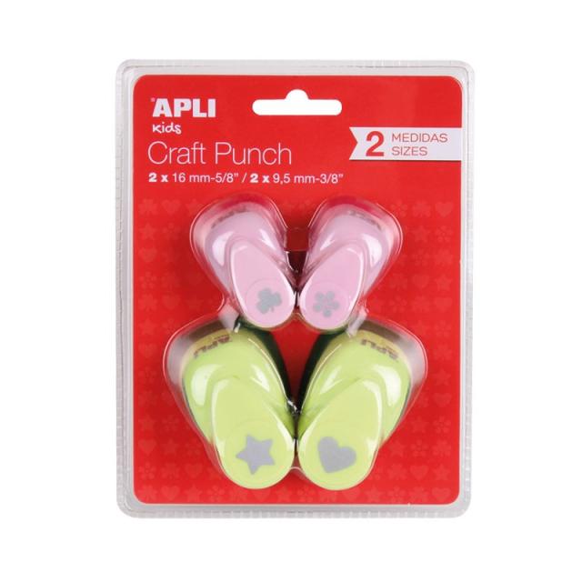 APLI - PERFORADORA PAPEL APLI 4 MODELOS 13988