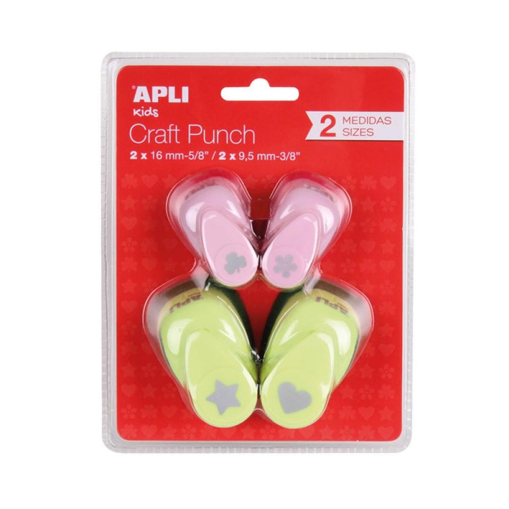 APLI - PERFORADORA PAPEL APLI 4 MODELOS 13988