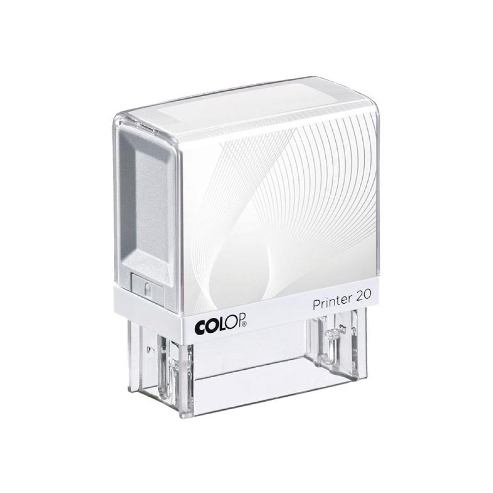 Colop - CARCASA COLOP PRINTER 20 LINE 14X38MM BLANCO
