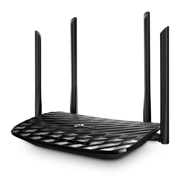 TP-Link - Archer C6 router inalámbrico Ethernet rápido Doble banda (2,4 GHz / 5 GHz) Blanco