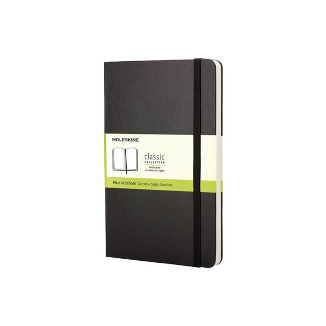 Moleskine - CUAD. MOLESKINE T.DURA 13X21CM L LISO NEGRO