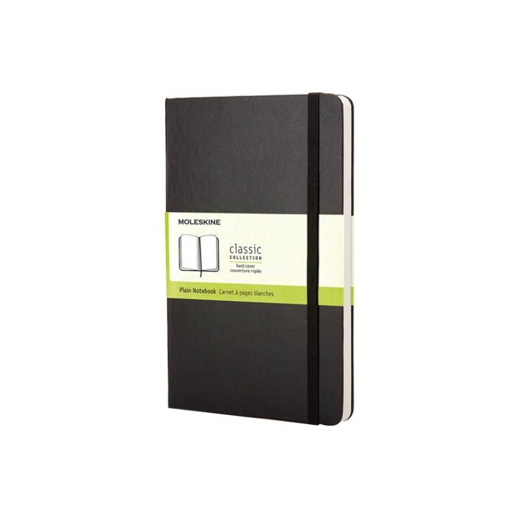 Moleskine - CUAD. MOLESKINE T.DURA 13X21CM L LISO NEGRO