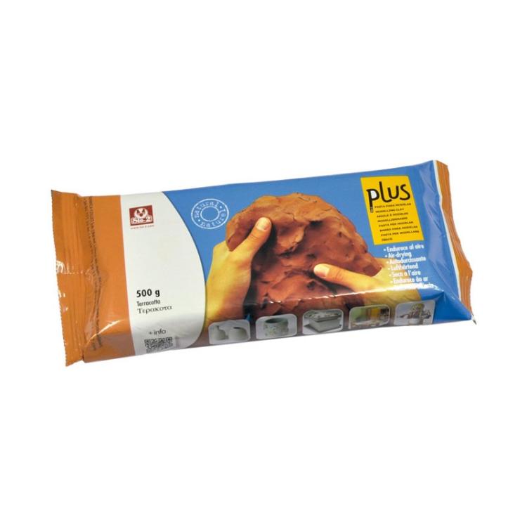 Sio-2 - PAQ.12U ARCILLA NATURAL SIO-2 PLUS 500G TERRACOTA