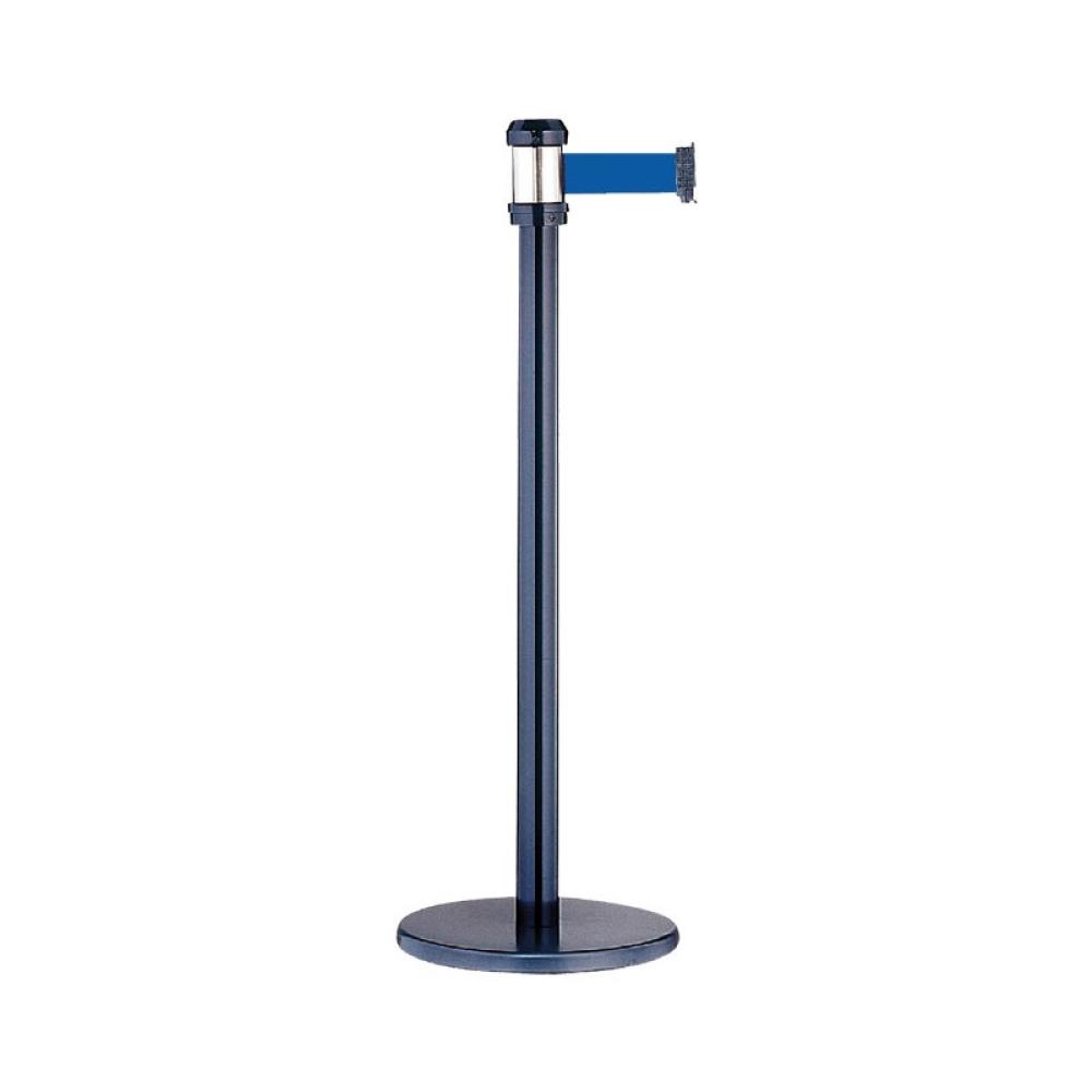 Office Club - PACK 2 POSTE SEPARADOR METAL 93CM C/CINTA AZUL 2M