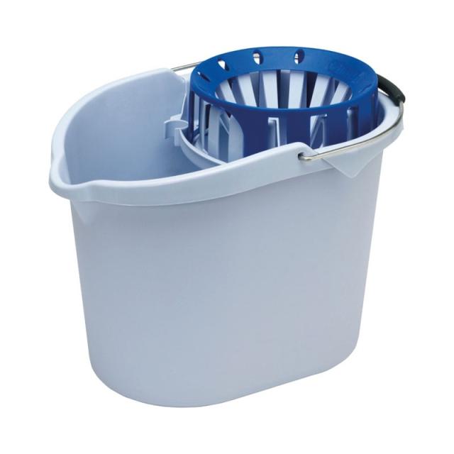 Vileda - CUBO FREGONA VILEDA CON ESCURRIDOR 10L AZ