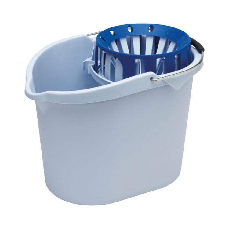 Vileda - CUBO FREGONA VILEDA CON ESCURRIDOR 10L AZ