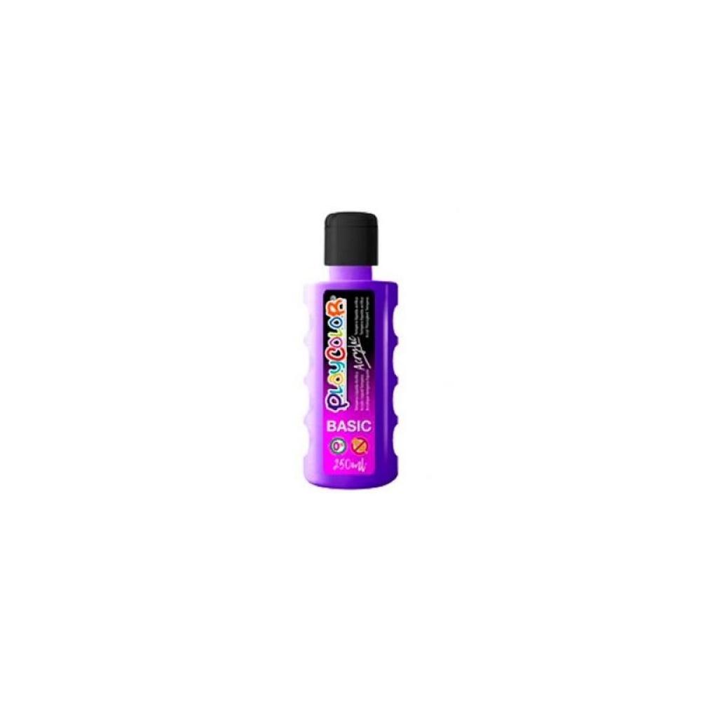 Playcolor - BOTE PINTURA PLAYCOLOR ACRYLIC 250ML VIOLETA
