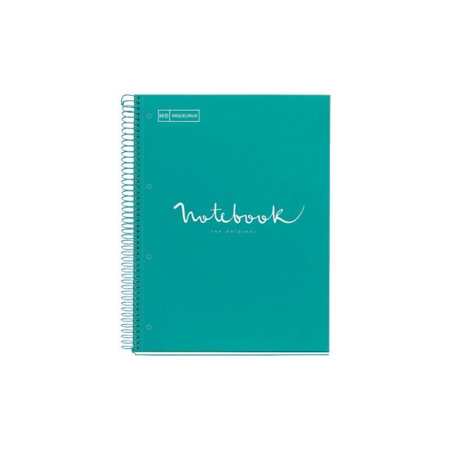 Miquelrius - NB 1 MIQUEL RIUS ESP. HOR. A4 80H EMOTIONS TURQ.