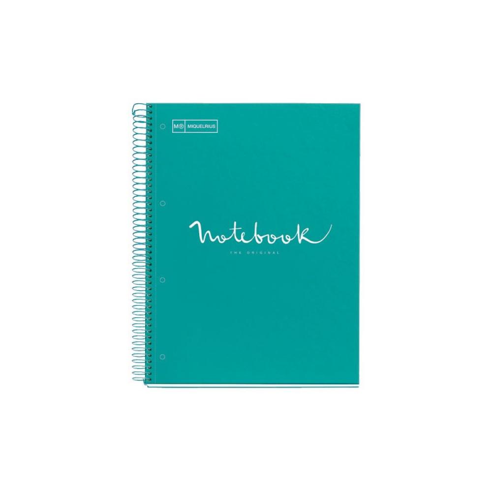 Miquelrius - NB 1 MIQUEL RIUS ESP. HOR. A4 80H EMOTIONS TURQ.