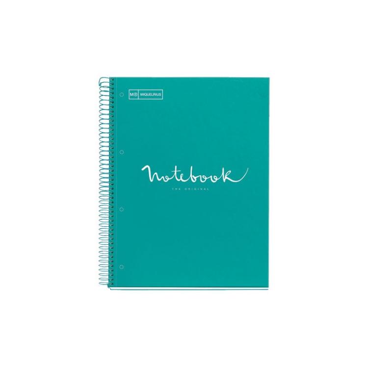 Miquelrius - NB 1 MIQUEL RIUS ESP. HOR. A4 80H EMOTIONS TURQ.