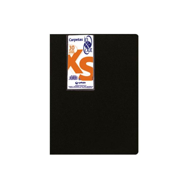 Grafoplas - CARPETA 30FUND. GRAFOPLAS IN&OUT XS 39453010 NEGRO