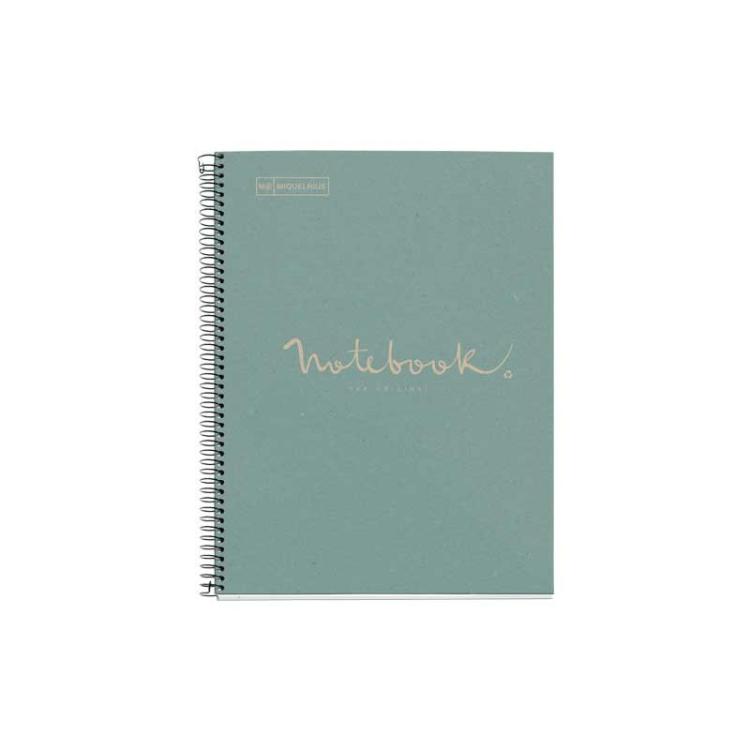 Miquelrius - NB 1 MIQUEL RIUS HOR. A4 80H ECO EMOTIONS AZUL