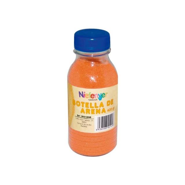 Niefenver - BOTELLA 400GR ARENA NAT. FINA NIEFENVER NARANJA