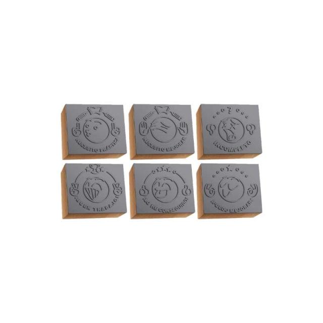 Niefenver - BOTE 6 SELLOS MOTIVACION NIEFENVER EMOTICONOS