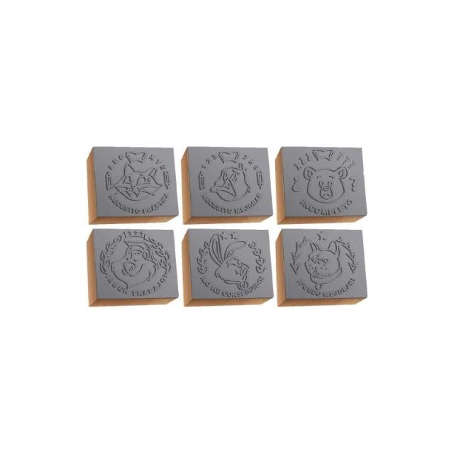 Niefenver - BOTE 6 SELLOS MOTIVACION NIEFENVER ANIMALES