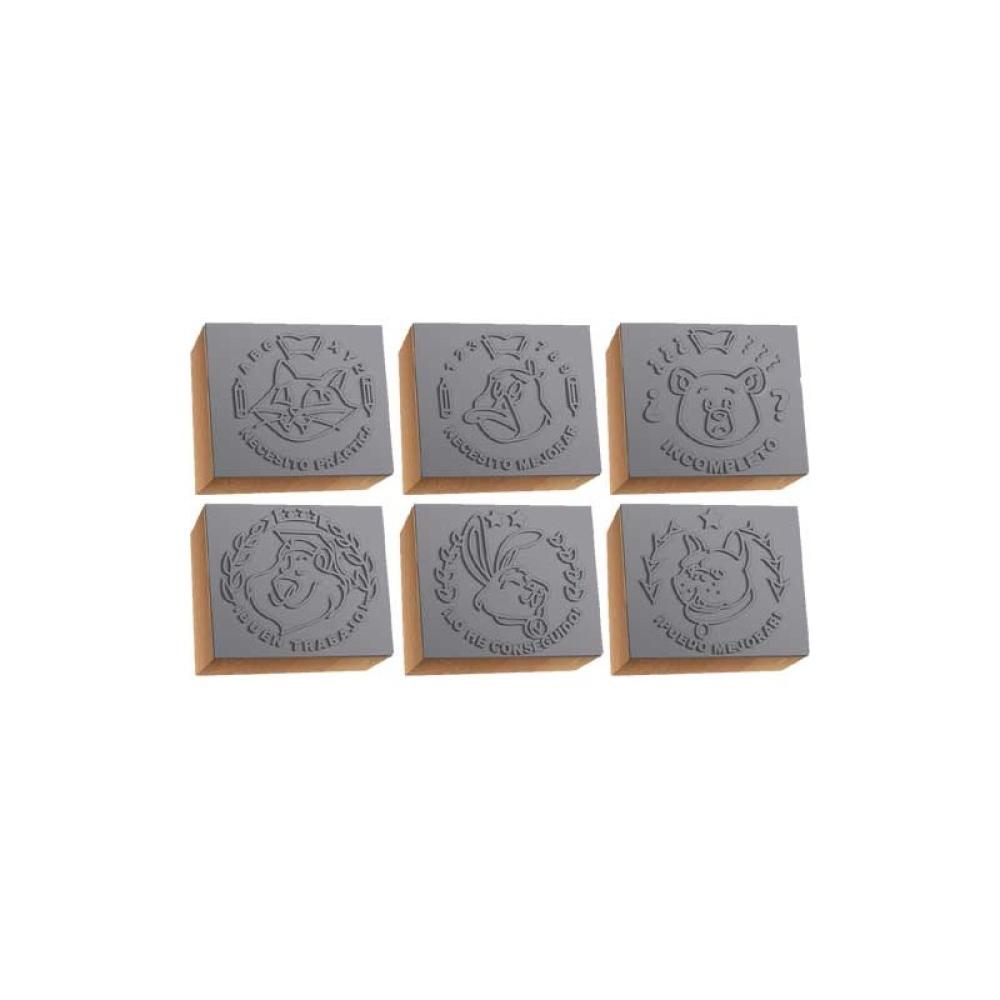 Niefenver - BOTE 6 SELLOS MOTIVACION NIEFENVER ANIMALES