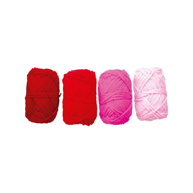 Niefenver - B.4UN OVILLOS LANA 8GR NIEFENVER ROJO 1100104