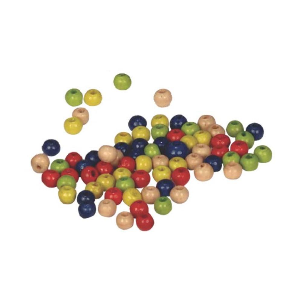 Niefenver - BOLSA 142 ABALORIOS NIEFENVER MADERA 6MM STDO