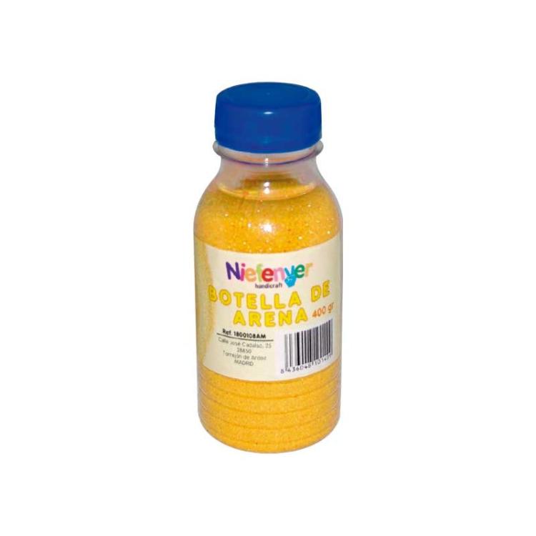 Niefenver - BOTELLA 400GR ARENA NAT. FINA NIEFENVER AMARILLO
