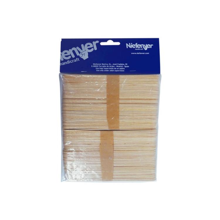 Niefenver - B.100 PALILLOS MEDICO NIEFENVER NATURAL 0700102