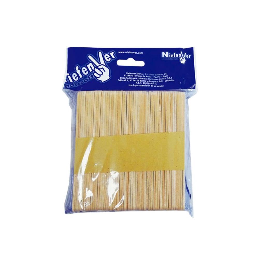 Niefenver - B.100 PALILLOS POLO NIEFENVER NATURAL 0700100