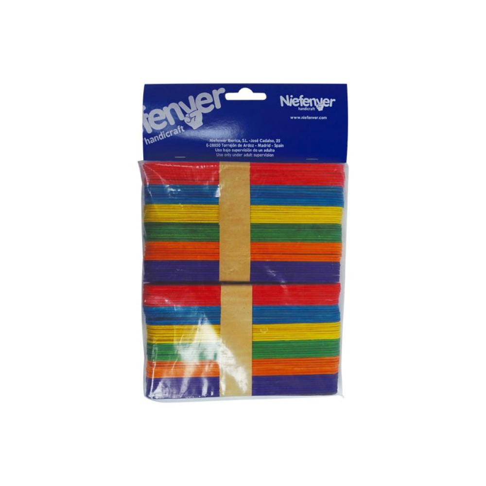 Niefenver - B.100 PALILLOS MEDICO NIEFENVER SURTIDO 0700103 - Color no elegible