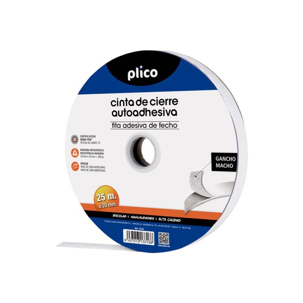 Plico - CINTA AUTOADH. PLICO 20MMX25M MACHO