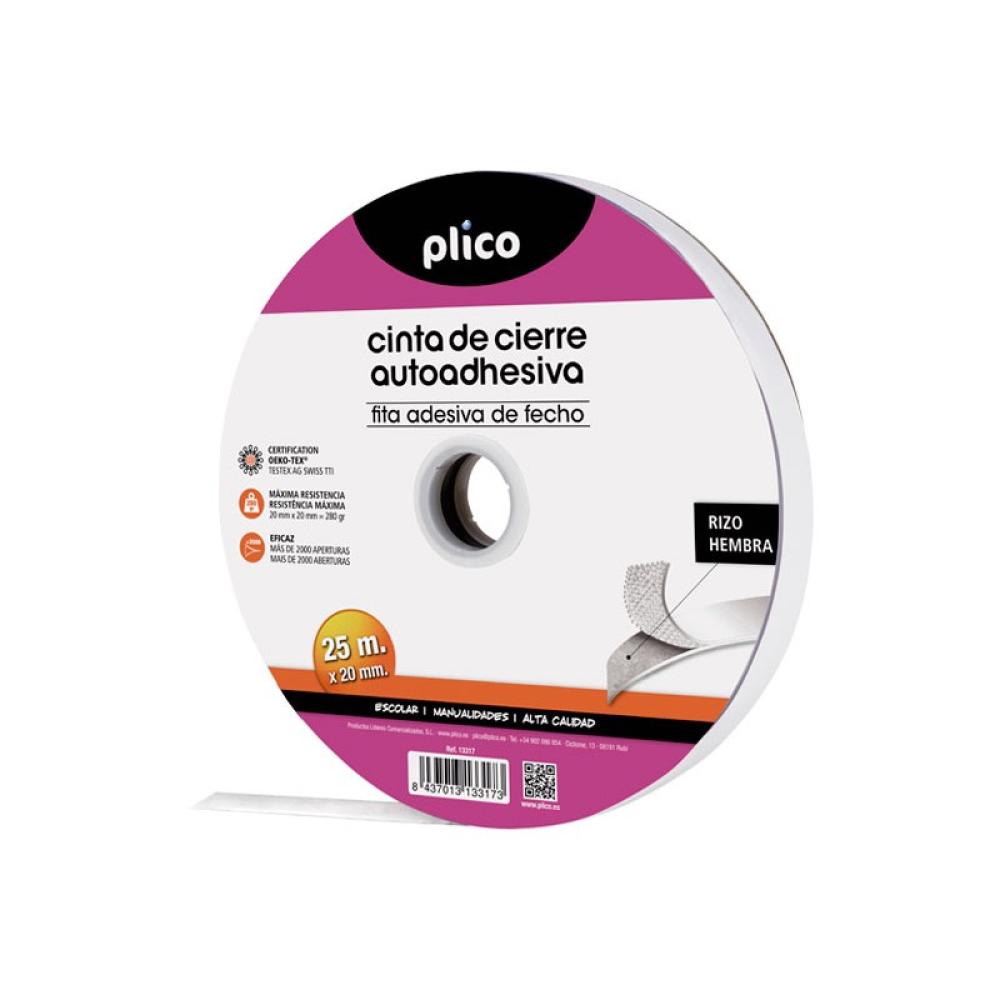 Plico - CINTA AUTOADH. PLICO 20MMX25M HEMBRA