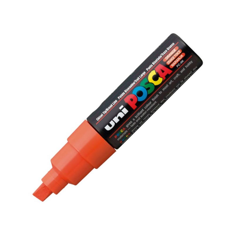 Uni-Ball - MARCADOR UNI-BALL POSCA PC8K 8.0MM NARANJA