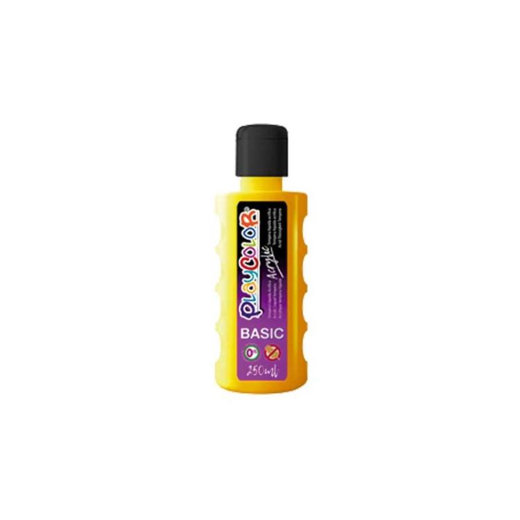 Playcolor - BOTE PINTURA PLAYCOLOR ACRYLIC 250ML AMARILLO
